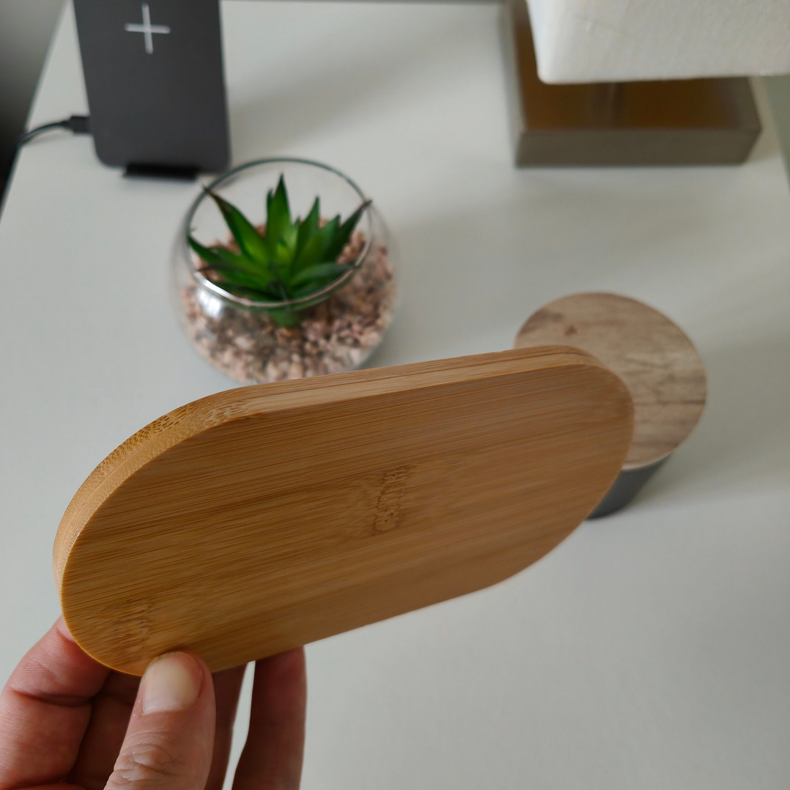 Personalised Wooden Trinket Tray: Engraved Ring & Coin Holder - Image 5